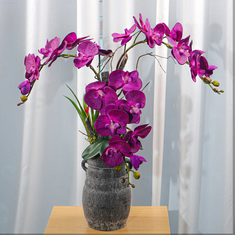 Faux Orchids