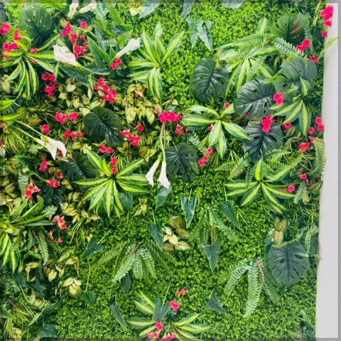 Faux Green Wall Signage