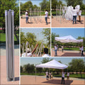 4x4m gazebo offering shelter for outdoor events and gatherings