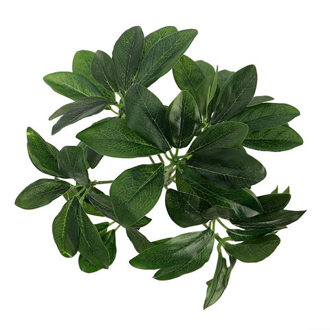 Faux money tree leaves for indoor styling