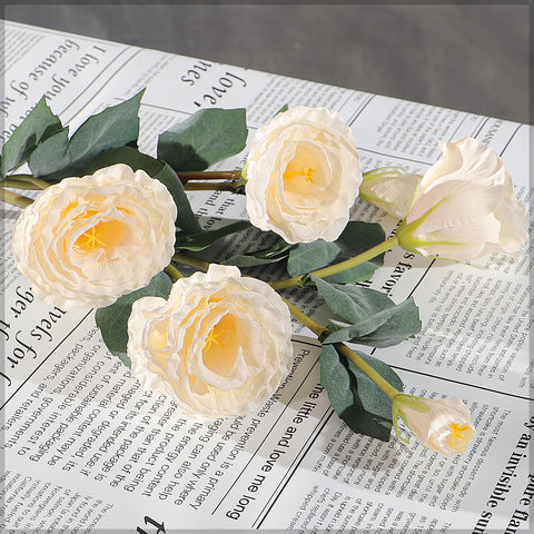 Artificial Eustoma grandiflorum flower