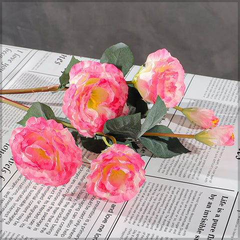 Artificial Eustoma grandiflorum flower