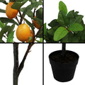 Artificial lemon tree with realistic fruit