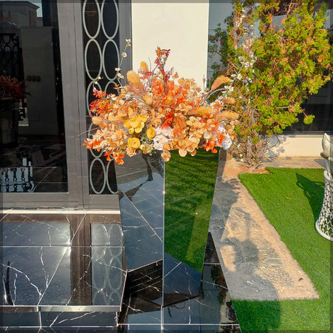 4pcs Home Flower Arrangement Outdoor