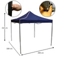 Easy-to-set-up blue tent for outdoor hiking and camping