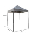 Windproof canopy tent for garden