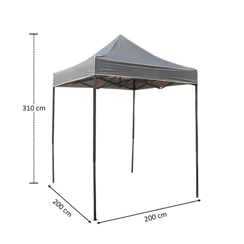 Windproof canopy tent for garden