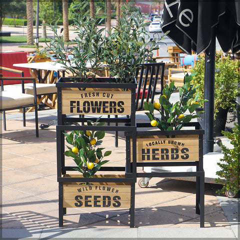 3-tier Planter Wooden Box