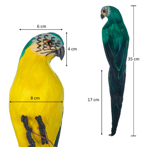 35CM Artificial Parrots