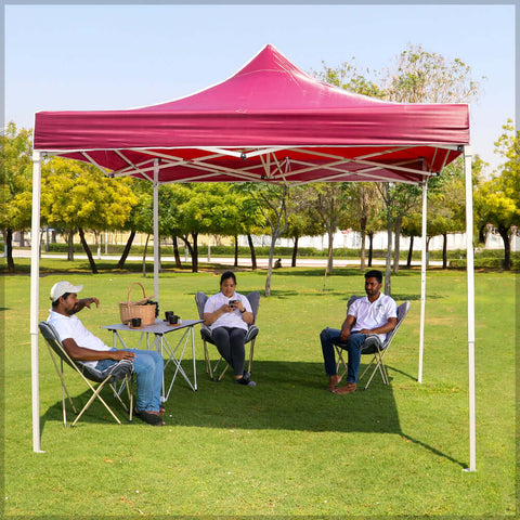 Instant canopy tent easily set up for outdoor events in under 10 minutes