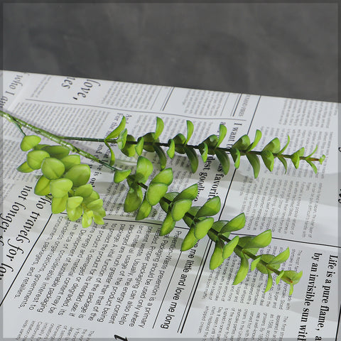 Artificial Green Eucalyptus Bush 70 cm Long