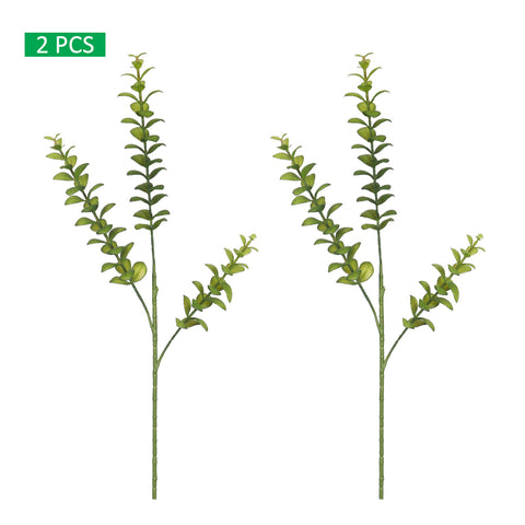 Artificial Green Eucalyptus Bush 70 cm Long