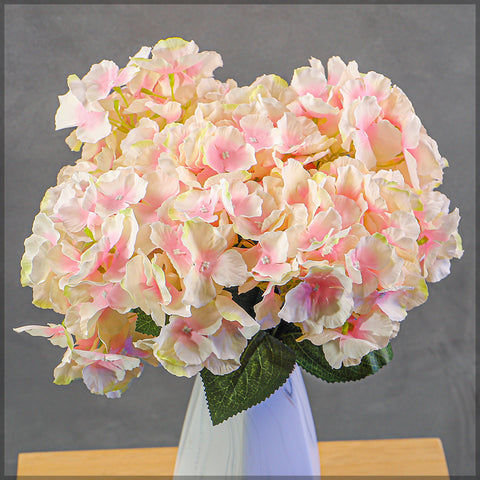 2pcs Artificial Silk Hydrangea Flower