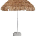 Eco-friendly Hawaiian tiki umbrella for outdoor use