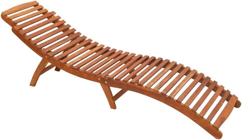 curved folding sun lounger