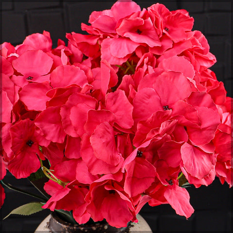 5 heads Silk Hydrangea Flower