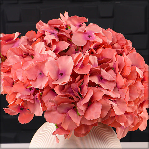 5 heads Silk Hydrangea Flower