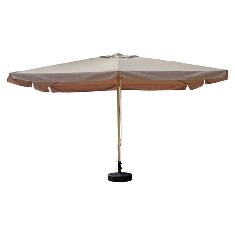 Garden umbrella with durable fade-resistant material and a stylish design