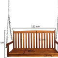 Wooden Swing for Porch