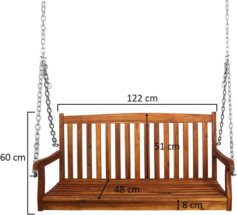 Wooden Swing for Porch