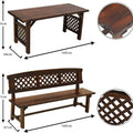 Relaxing garden furniture set for a peaceful outdoor retreat