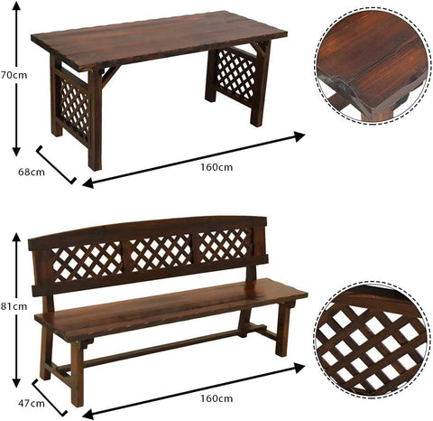 Relaxing garden furniture set for a peaceful outdoor retreat