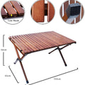 Folding Wood Portable Table offers unmatched stability and durability.