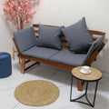 Solid Acacia Wood Sofa Outdoor