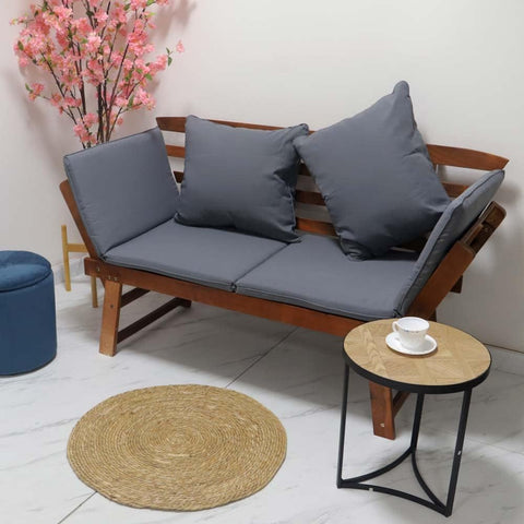 Solid Acacia Wood Sofa Outdoor