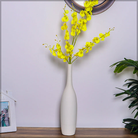 Sleek modern ceramic vase for elegant home styling