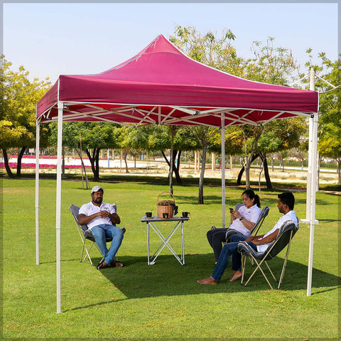 Heavy duty outdoor party tent ideal for trade shows, weddings, and festivals