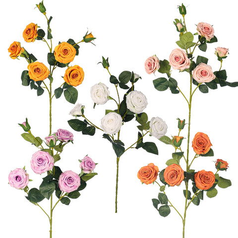 Artificial Long Stem Rose flowers