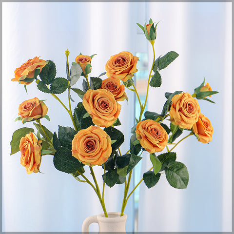 Artificial Long Stem Rose flowers