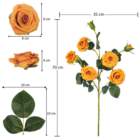 Artificial Long Stem Rose flowers