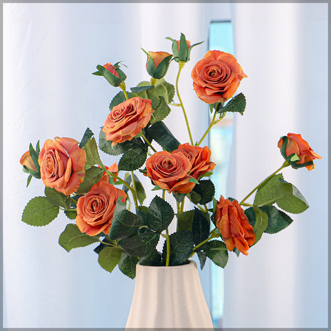 Artificial Long Stem Rose flowers