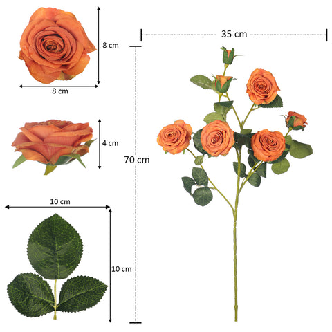 Artificial Long Stem Rose flowers