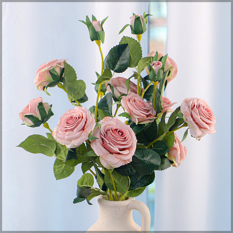 Artificial Long Stem Rose flowers