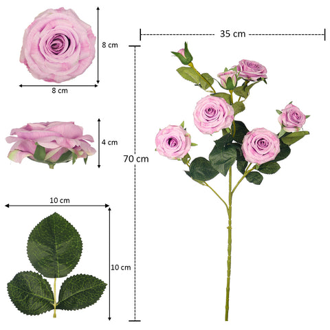 Artificial Long Stem Rose flowers