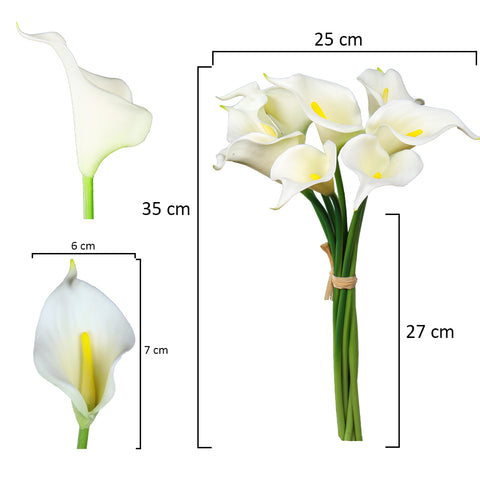 Artificial Mini Calla Lilies Flowers