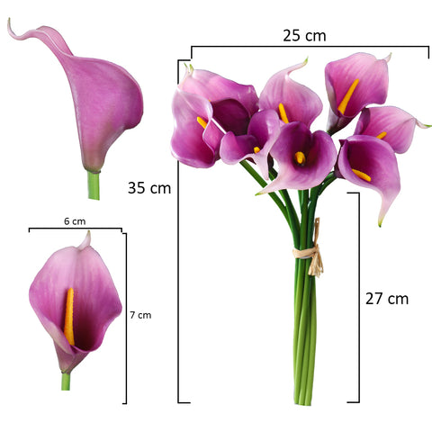 Artificial Mini Calla Lilies Flowers