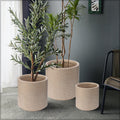 Large plastic planters for outdoor spaces