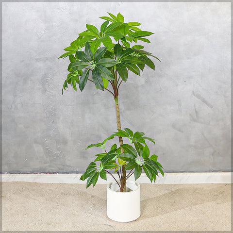 Nearly Natural Money Plant 130cm Tall