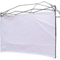 Canopy with sidewalls offering rain and snow protection