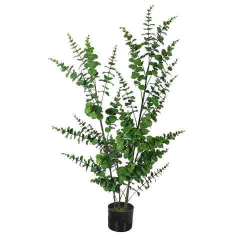 Decorative artificial eucalyptus plant