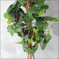 Tall artificial grape plant for vibrant interior styling