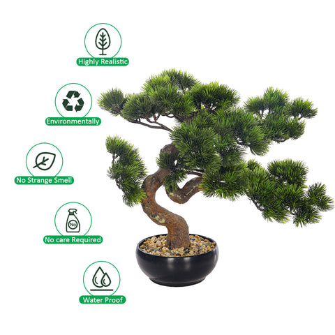 Artificial Potted Decorative Bonsai Plant