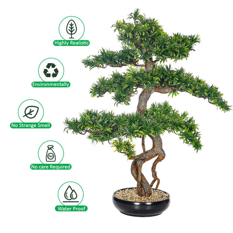 Artificial Potted Decorative Bonsai Plant