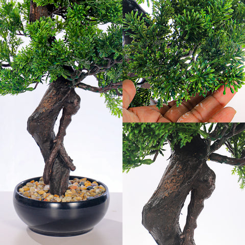 Realistic artificial bonsai tree for stylish décor