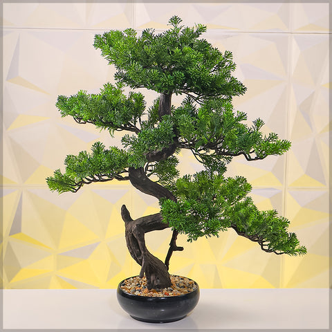 Realistic Faux Bonsai Plant