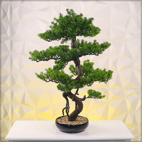 Realistic Faux Bonsai Plant